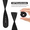 TStrap Nylon Watch Strap 18mm - Quick Release Watch Band Soft Black - Canvas Military Wtach Bands for Men Ladies – for Smart Watch Bracelet Replacement with Clasp - 18mm, 20mm, 22mm 24mm #3