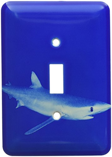 Interrupteur à bascule requin bleu Prionace Glauca décoration mer