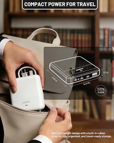 Image of USB C Charging Station Slim, 67W Max 4-Port GaN Desktop Charger