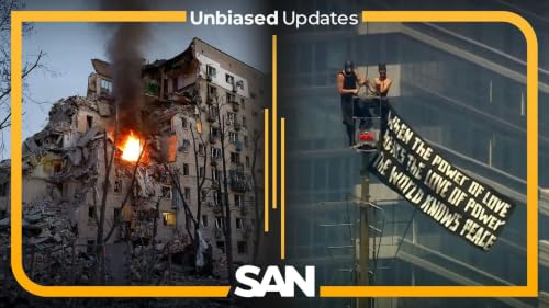 Russian launches massive strike on Ukraine capital; Sky-high proposal ends in arrests