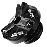 Material: Cnc Aluminio Motocicleta Aluminio M20 * 2.5 Filtro de Aceite del Motor Tornillo de tapón de Taza/Ajuste for Kawasaki ER6N ER-6N 2005 2006 2007 2009 2009 2004 2003 (Color : Dark Grey)