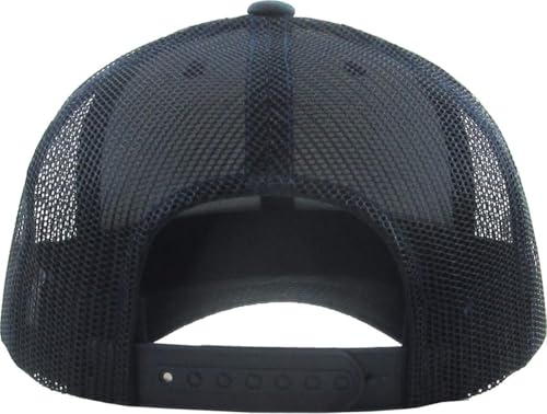 Image of Classic 6 Panel Cotton Twill Mesh Trucker Cap Hat Adjustable Snapback Hat