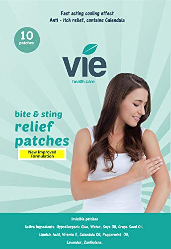 Vie Bite & Sting Relief Patches (10 Patches)