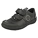 Clarks Jetsky Fun bébé garçons école chaussures en noir Black Leather 7½ F