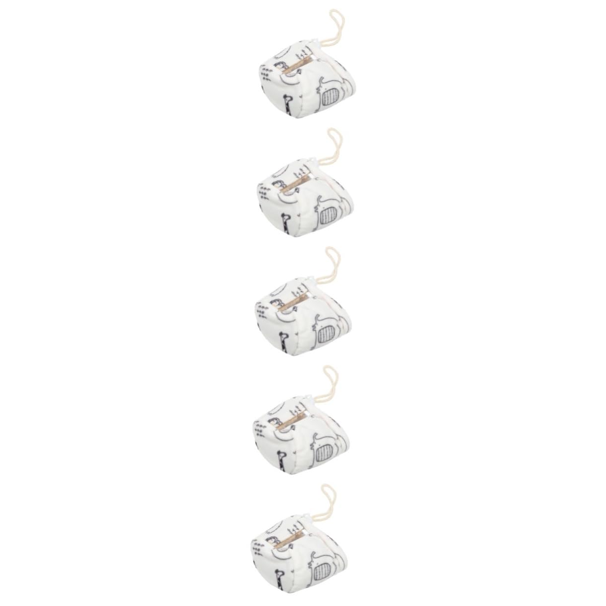 TOYANDONA 5piezas Funda Térmica para Biberón De Aislante De Calor Protección Antigolpes Material De Natural Lavable y Reutilizable Accesorio De Viaje para Bebés