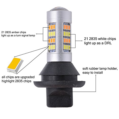 TUINCYN BAU15S Lampadina a LED Ambra Bianco Doppio...