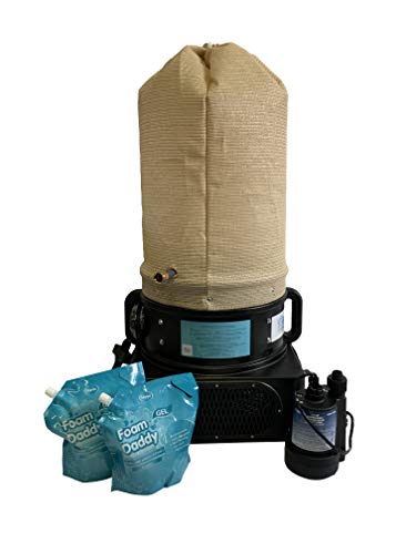 Large Foam Machine, Foam GEL included Makes 400 gallons, Super Stacking Foam