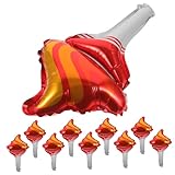 VILLFUL 10 Stück Teiliges Aluminium folienballons in Fackelform Sportliche Partydekoration...