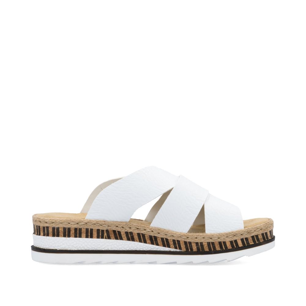 Rieker Femme Chaussures Basses V7989, Dame Mocassin,Chaussons