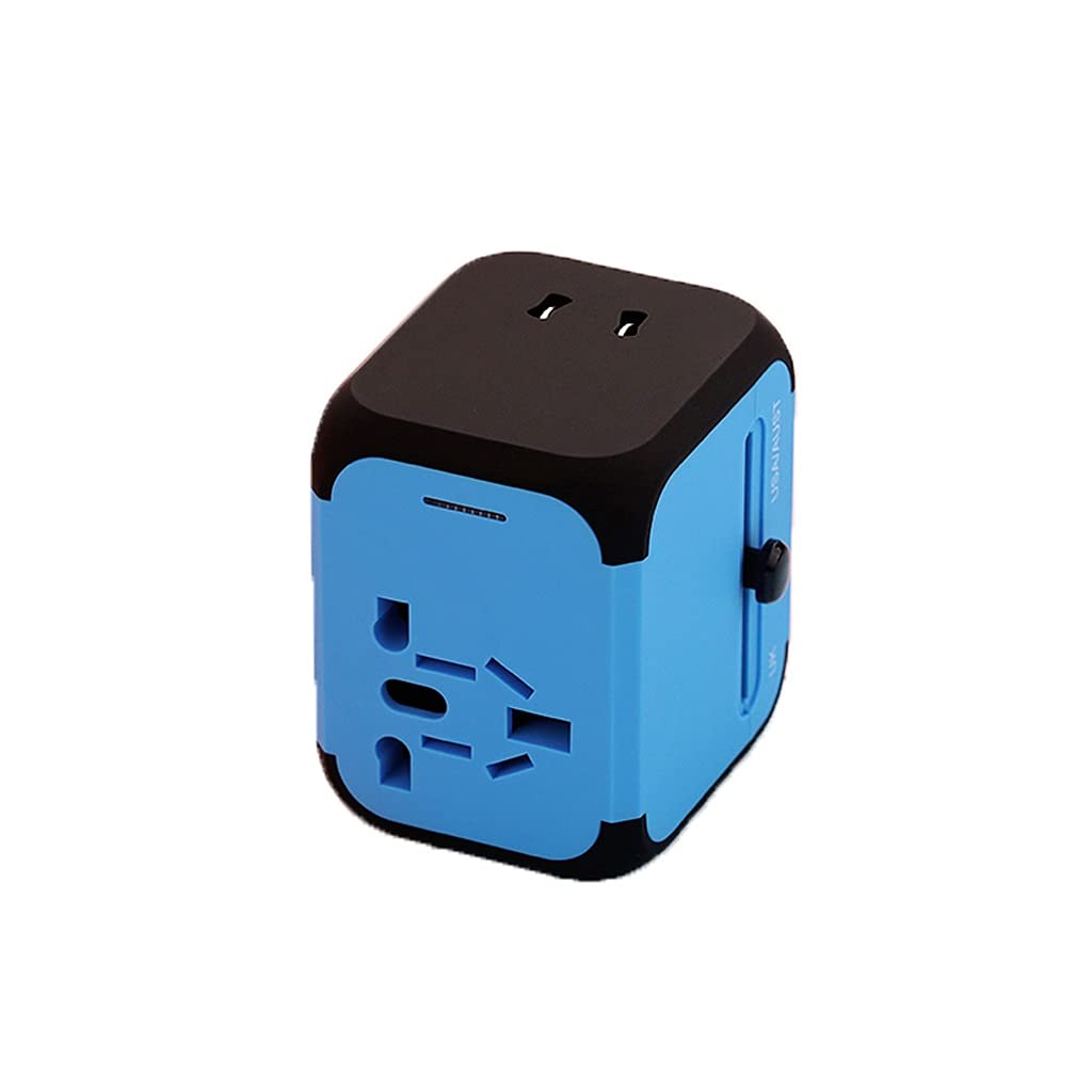 Enchufe Internacional Adaptador Viajes portátil Consigue International Socket Converter, Adaptador de Viaje Mundial, Adaptador de Viaje Universal Adaptador de Corriente