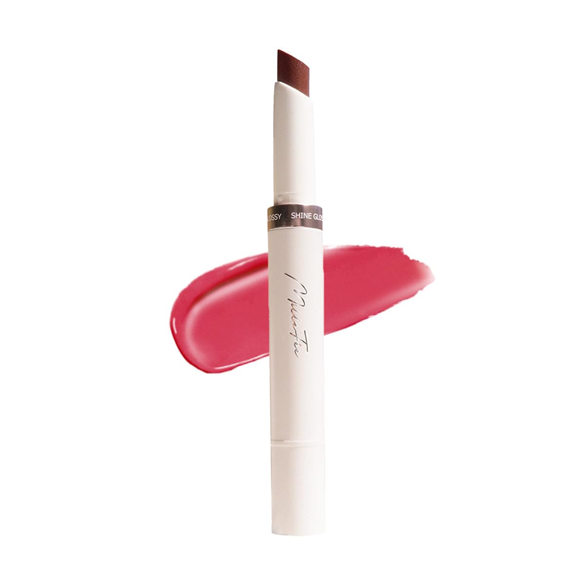 Glow Lips - Luster Lipstick for Anti-Falling & Highly Moisturizing - Sparkling Finish (04 Dusty Rose)