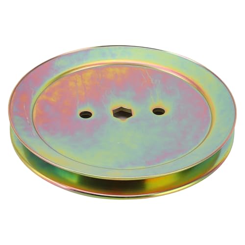 Ycauty Segadora de acero transmite energía eficiente para D105 D110 LA110 LA115, adecuado para modelos de cubierta de césped de la serie 100, 7.1 X 7.1 X 0.8 Pulgadas