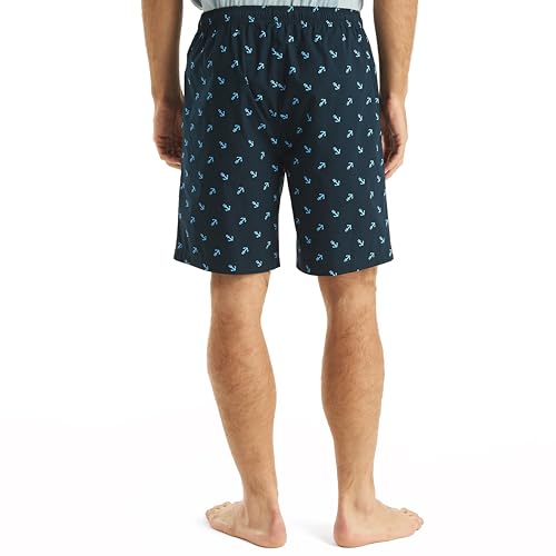 Nautica Men's Sustainably Crafted Printed Poplin Sleep Short2