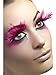 Smiffy's Fever Women's Eyelashes  Pink Feathers  Contains Glue  One Size  24254