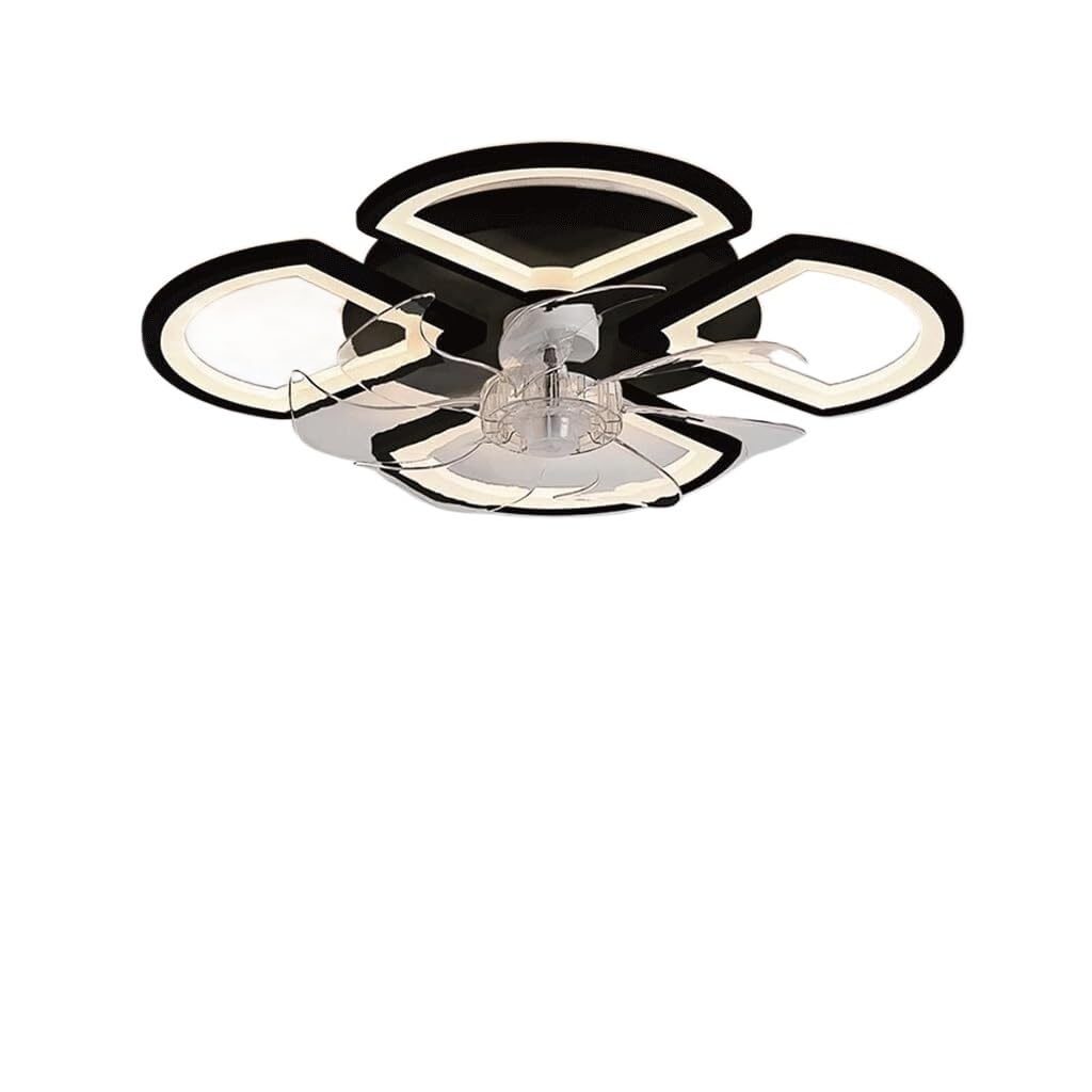 FCfpxwtz Ceiling Fan Lights, Ceiling Fan Light for Living Room, Variable Frequency, Timer, Multicolor, Multiple Sizes(A,50CM)