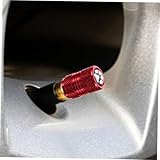 Construction stable : métalliques offrent une bonne résistance aux fuites d'air, garantissant une pression des pneus, des bouchons de valve, des bouchons de tige de valve de pneu