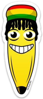 Amazon.com: Reggae Rasta Banana Premium Vinyl Sticker Indoor - Outdoor ...
