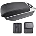 Dual Layer Car Armrest Fit For Mazda CX-3 2015-2018 For Toyota Yaris iA Sedan 2017-2018 Arm Rest Storage Box Black Leather