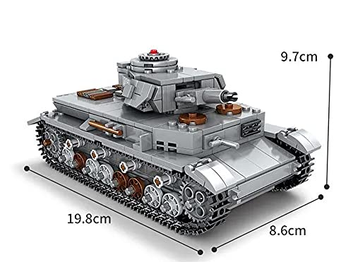 Panzer IV Bausteine Panzer SD.Kfz 161, 576 Klemmbausteine – Bild 4