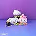 TeeTurtle Reversible Sanrio Hello Kitty 4-Inch Halloween Skull Two-Sided Flip Plush Toy with Embroidered Details - Cute Mini Collectible Plush for Kids, Teens, and Adults