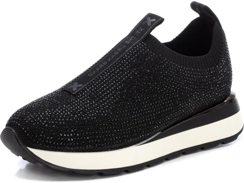 XTI - Zapatilla para Mujer, Color: Negro, Talla: 38