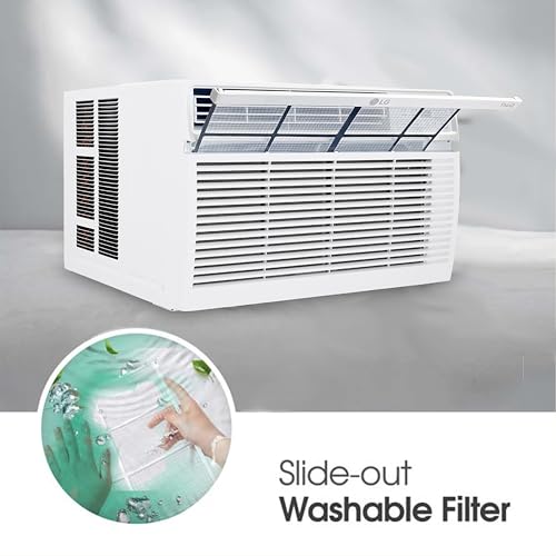 image for LG 8,000 Window Air Conditioner, 115V, 350 Sq.Ft. (14' x 25' Room Size
