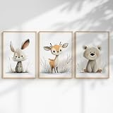 Generisch 3er Poster-Set fürs Babyzimmer A4 A3- Wandbilder 