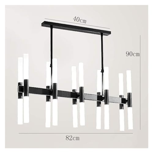 Luminaire suspendu moderne industriel réglable pour îlot cuisine - 5