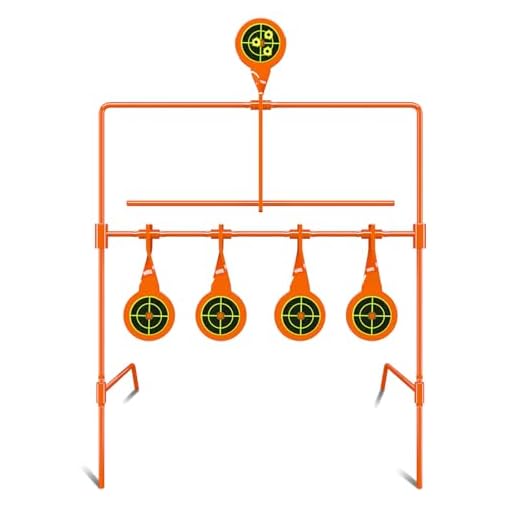 Highwild Resetting Target, Rated for .22 Rimfire - Large Size and 2.5 Inch Shooting Targets
