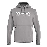 Salewa Herren Sweatshirts Reflection 2 Dry M HDY, Grey Melange, 54/2X, 00-0000027747