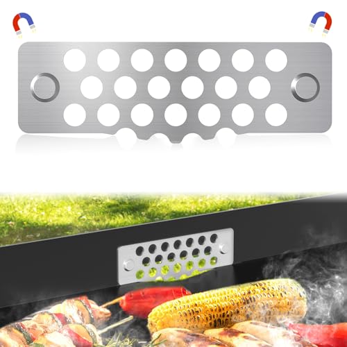 Griddle Accessories of Blackstone Grease Gate Blocker Compatible with All Blackstone Griddle Accessories Blocks Food from Falling into Rear Grease Trap (1Pack)