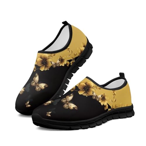 Image of Womens Slip On Walking Shoes Non Slip Loafer Breathable Holiday Travel Shoe Lightweight Casual Low Top Sneakers SizeUS 5.5-11.5