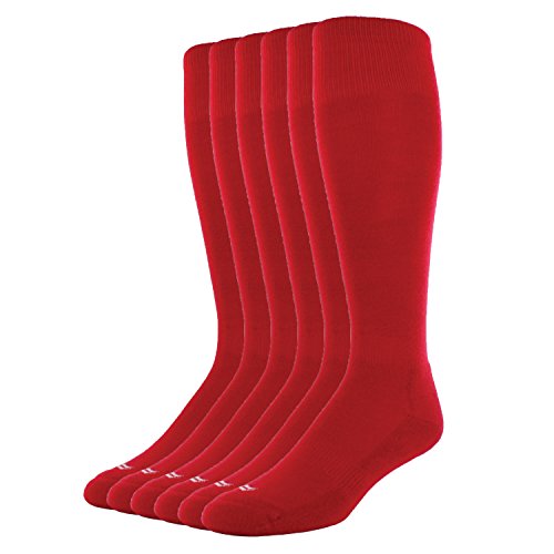 Sof Sole All Sport Over-the-calf Team Athletic Performance Socks for Men and Youth (6 Pairs)