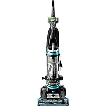 Bissell 2254 CleanView Swivel Rewind Pet Upright Bagless Vacuum, Automatic Cord Rewind, Swivel Steering, Powerful Pet Hair Pickup, Specialized Pet Tools, Large Capacity Dirt Tank, Teal