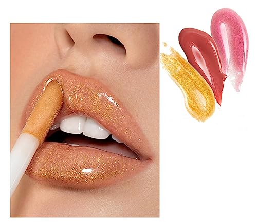 Maepeor Shimmer Glossy Lipgloss Set 8Pcs Non-Sticky Moisturizing Lip Gloss Long-Lasting High Shine & Shimmer Liquid Lipstick For Girls And Women (Shimmer Glossy, 8Pcs-B) #TOP4