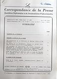  CORRESPONDANCE DE LA PRESSE (LA) [No 11860] du 13/03/1996 - CALENDRIER DE LA PROFESSION - PROBLEMES D\'ACTUALITE DE LA PRESSE - APRES LE LANCEMENT DE CNBC LE MARCHE EUROPEEN DE LA TELEVISION ECONOMIQUE ET FINANCIERE EST DEVENU CONCURRENTIEL - LA DECISION DE LA BBC D\'INTERROMPRE SES EMISSIONS EN LANGUE FRANCAISE NE TRADUIT PAS L\'AFFAIBLISSEMENT DES LIENS SOLIDES DE L\'AMITIE FRANCO BRITANNIQUE PAR LES ONDES RAPPELLE M HERVE DE CHARRETTE MINISTRE DES AFFAIRES ETRANGERES - L\'ECART D\'AUDIENCE ENTRE L