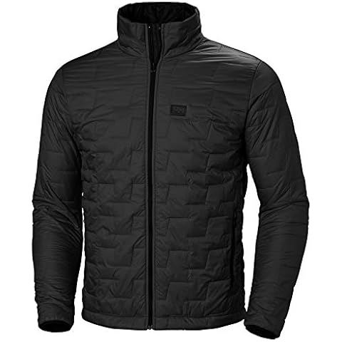 Helly-Hansen Lifaloft Insulator Ski Jacket for Men - Lightweight, Water-Resistant & Windproof with Handwarmer Pockets, 991 Black Matte - Medium Cover