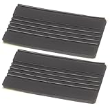 Toyvian Bassdrum Antirutsch Pads 2 Stück aus Gummi Trommelmatten für Schlagzeug Fixierung und Stabilität für Einzelbasstrommel und Standtrommel