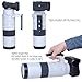 iShoot CNC Metal Arca-Swiss Fit Camera Quick Release Plate Compatible with Canon RF 200-800mm F6.3-9 is USM Tripod Mount Ring Lens Collar Support Bracket, Used for Arca Fit Tripod Head Clamp