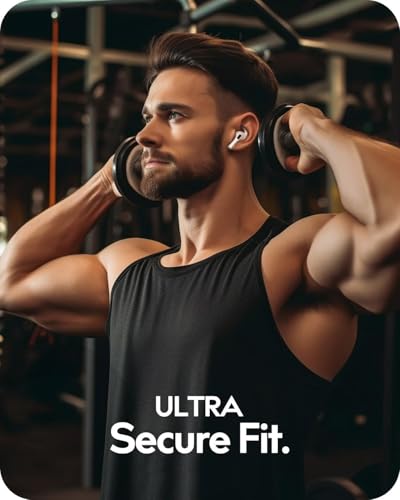 Gcioii A05-WHITE 3 Pairs For Airpods Pro 2 Ear Hooks Covers [Added Storage Pouch] Anti-Slip Accessories Compatible thumb #5