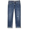 Amazon-Essentials-Womens-Mid-Rise-Girlfriend-Cropped-Jean Amazon Essentials Women's Mid Rise Cropped Jeans, Medium Wash, 12 Short