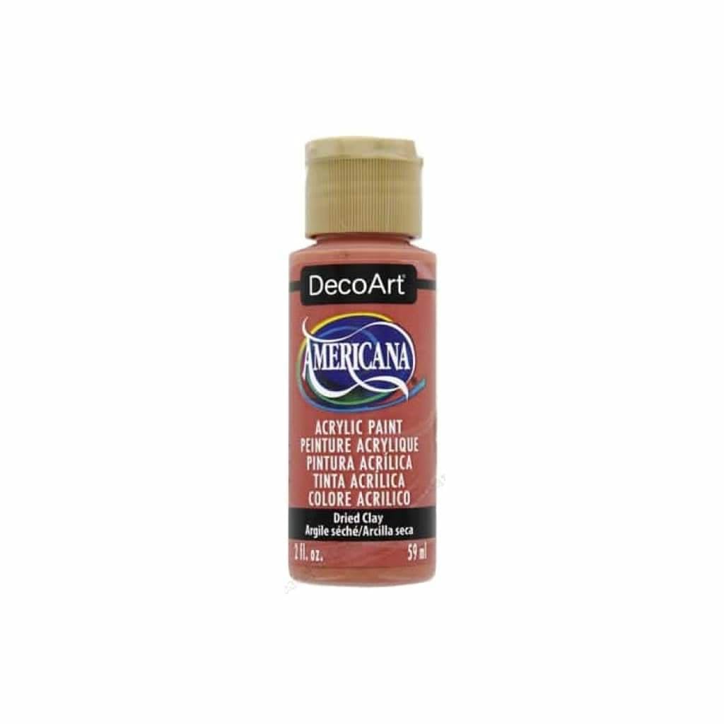 Decoart Dried Clay Acrylic Paint For Arts And Crafts, One Size