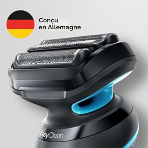 Rasoir Électrique Braun 51-M1200S – Rechargeable, 50 Min Autonomie, Tondeuse Précision - vue 9
