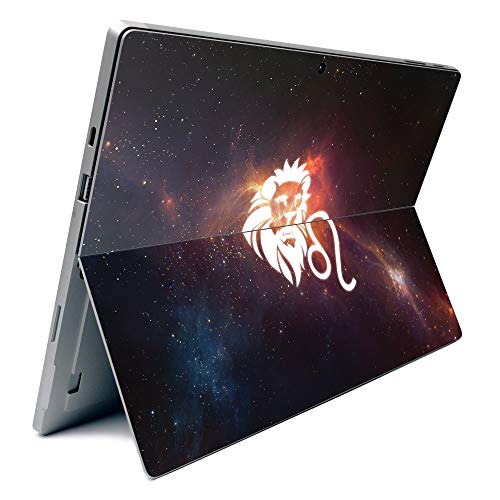 Image of MightySkins Carbon Fiber Skin for Microsoft Surface Pro 7 - Leo | Textured Carbon Fiber Finish | Easy to Apply, Remove, and Change Styles | Made in The USA