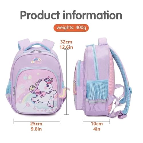Image of Cots and Cuddles Cute Kawaii Bunny Soft Toy Large Capacity Backpack Bag for Primary School Girl Kids