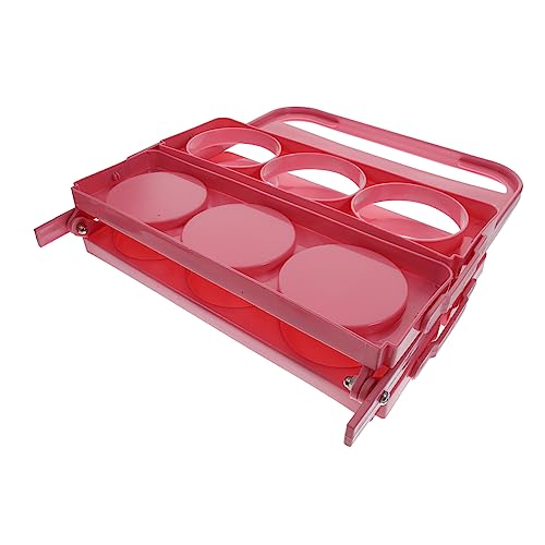 Levemolo Bottle Holding Organizer Portable Beer Carrier Beer Rack and Comfortable Handle