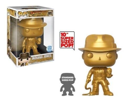Funko Pop! 45736 Indiana Jones - Edición especial dorada (25,4 cm)