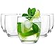 Glasmark KROSNO 1992 Trinkgläser Set Gläser 6 Stück 220 ml Wassergläser Cocktailgläser Saftgläser Saft Wasser Glas Mit Dickem Boden Spülmaschinenfest, Farblos