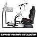 Husuper Asiento para Simulación de Conducción Racing Simulator Simulador de Conduccion PS4...