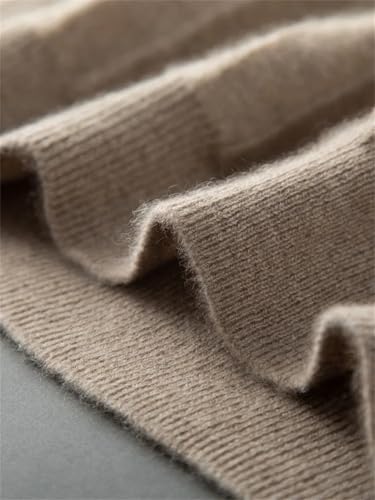 Men's V-Neck Cashmere Waistcoat Winter Striped Sleeveless Pullover Sweater Goat Cashmere Vest4